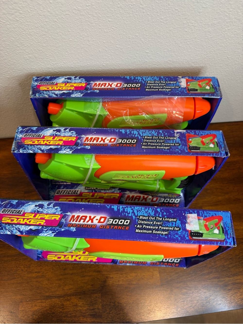 Super Soaker Max D 3000 lot of 3 Hasbro 2001 Water Toys - Picture 2 of 7